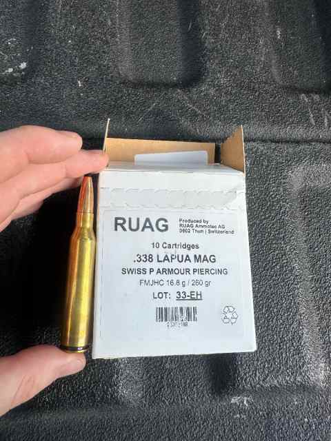 338 LM RUAG Swiss P TUNGSTEN