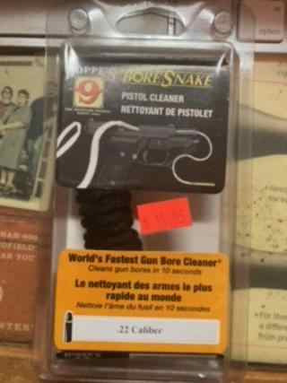 Hoppe&#039;s Bore Snakes , .22 caliber , New ,$8.00