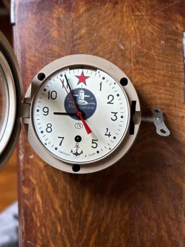 Soviet Russian submarine 1980s clock $250