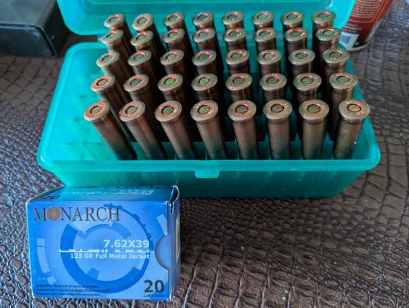 (40 RDS) - 7.62x54R   &amp;   (20 RDS) - 7.62x39