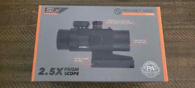 BRAND NEW IN BOX Primary Arms 2.5x prism scope