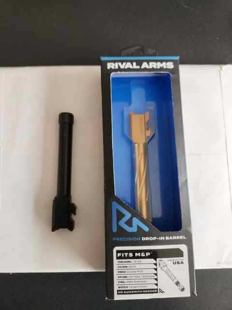 Rival arms &amp; Silencerco M&amp;P 4.25 threaded barrel  