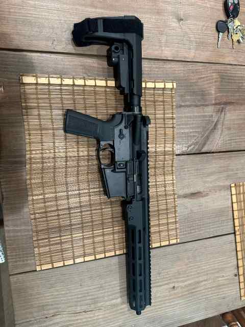 11.5 Geissele pistol 5.56.