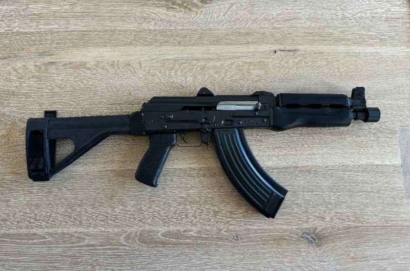 Zastava Zpap 92 With SB Tactical SOB47 Brace 