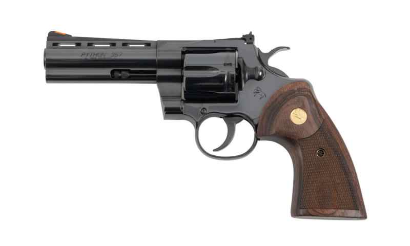 Colt Python 4″ 357 Magnum, Blued Finish,  NIB