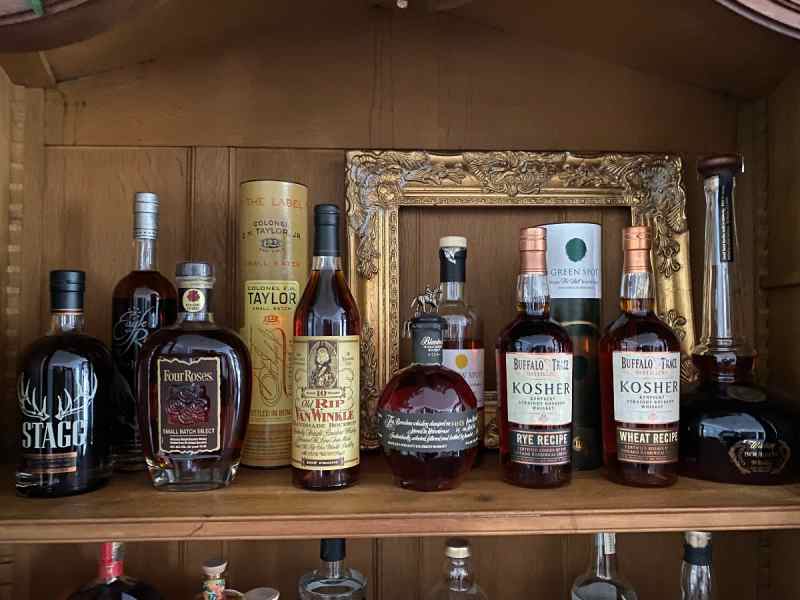 High End Bourbon Whiskey Collection WTT