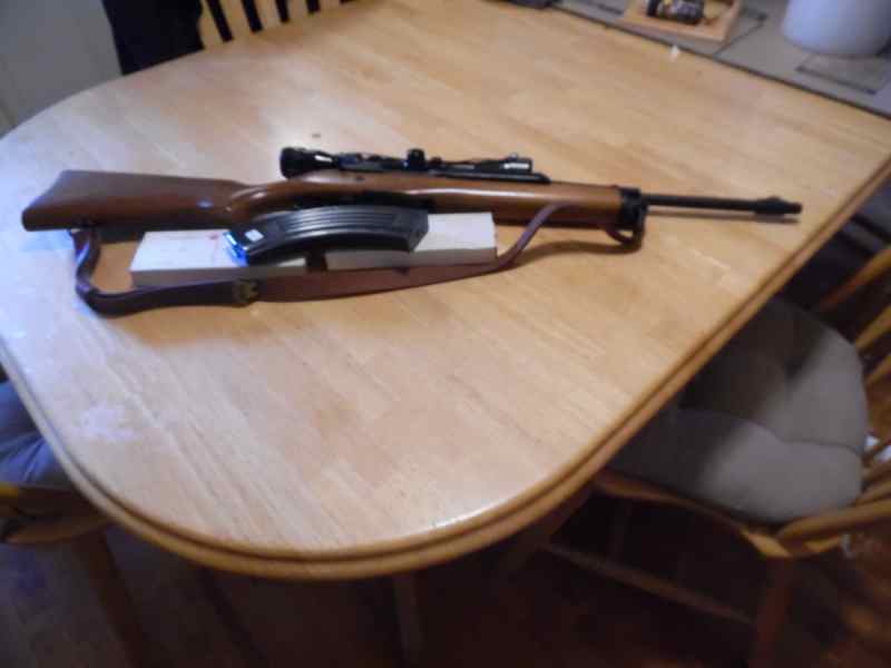 Ruger ranch rifle,ini 30with scope and 3 high capacity mags 004.JPG