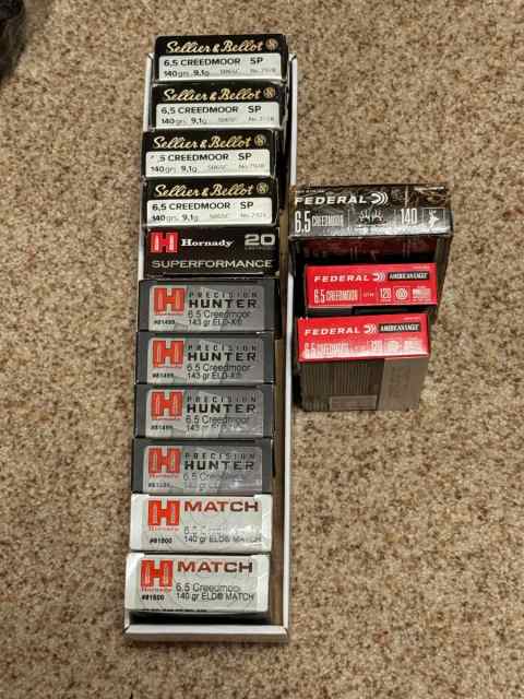 Collection of 6.5 Creedmoor - 280 rds