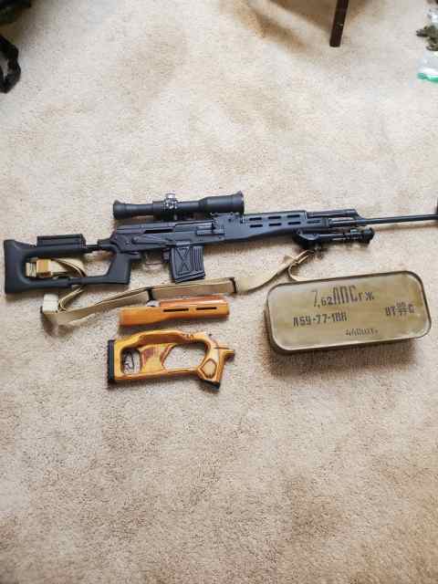 PSL - Draganov w/ bulk ammo and accessories 