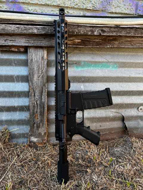 10.5 inch AR 15 Pistol 