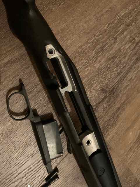 Remington 700 HS precision SA stock bottom metal 