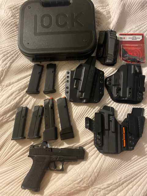 Glock 48 MOS with upgrades&amp;extras