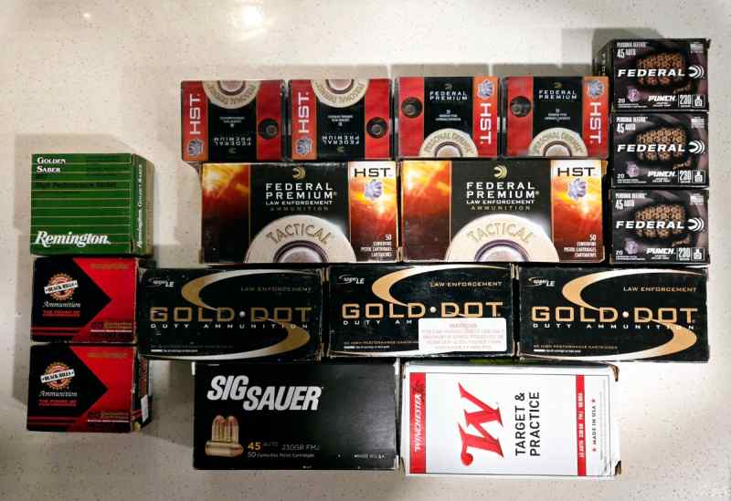 FS:  45ACP ammo, 450 rounds JHP, 100 rounds FMJ