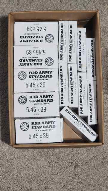 5.45x39 Red Army Standard ammo