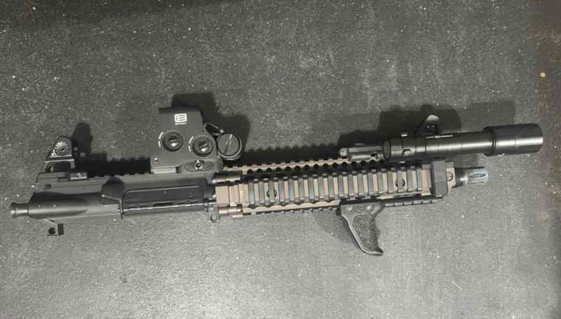 MK18 upper (eotech, cloud, scalar works)