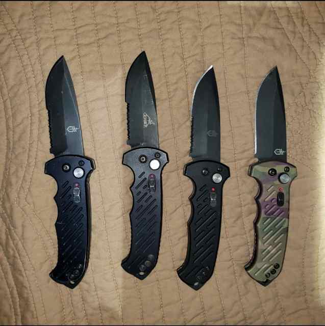Gerber auto folding knives 4 ea (price drop)