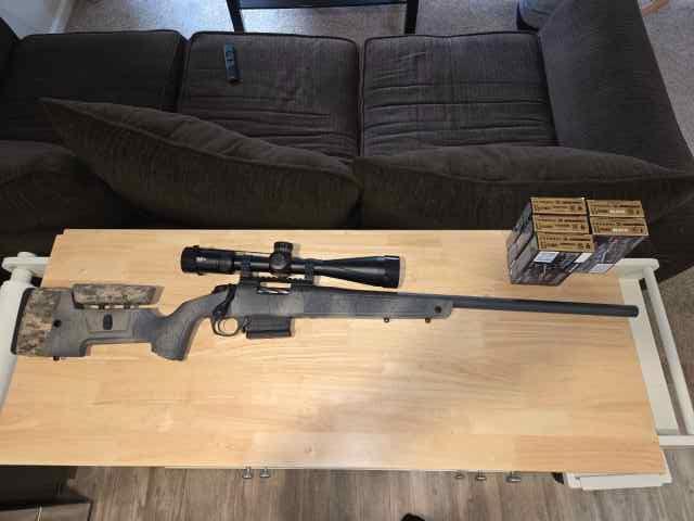 Bergara B-14 HMR Wilderness w/scope and ammo