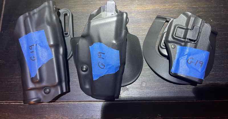 Glock 19 Gen 4 holsters 