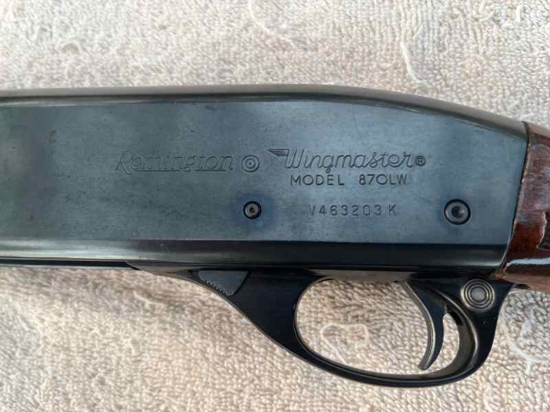 Remington 870 lightweight