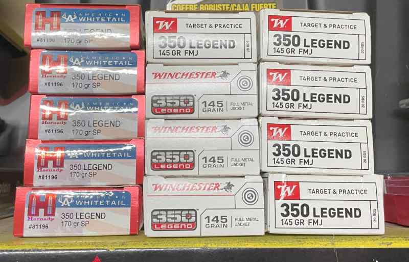 350 Legend Ammo Lot - Target &amp; Hunting Cheap!