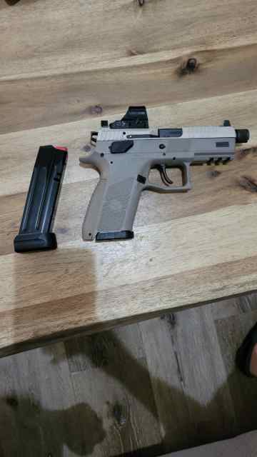 CZ P07 urban grey milled for RMR