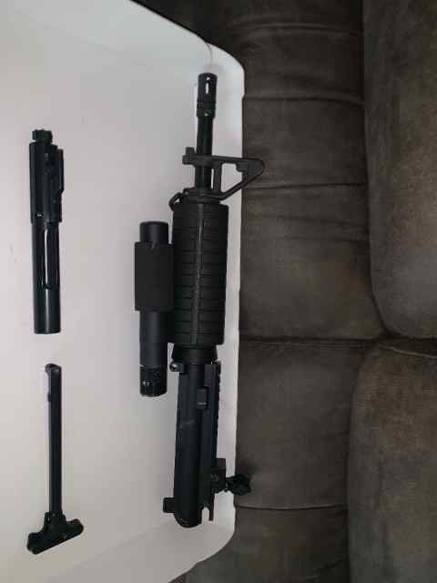 Psa Upper 11.5 with pistol buffer