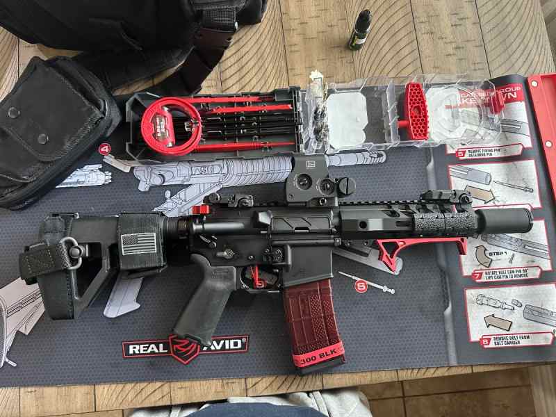 300 blackout AR pistol. 