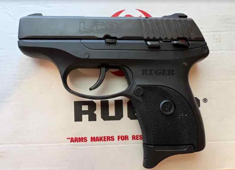 RUGER LC9 - SELL OR TRADE FOR RMR - READ AD!