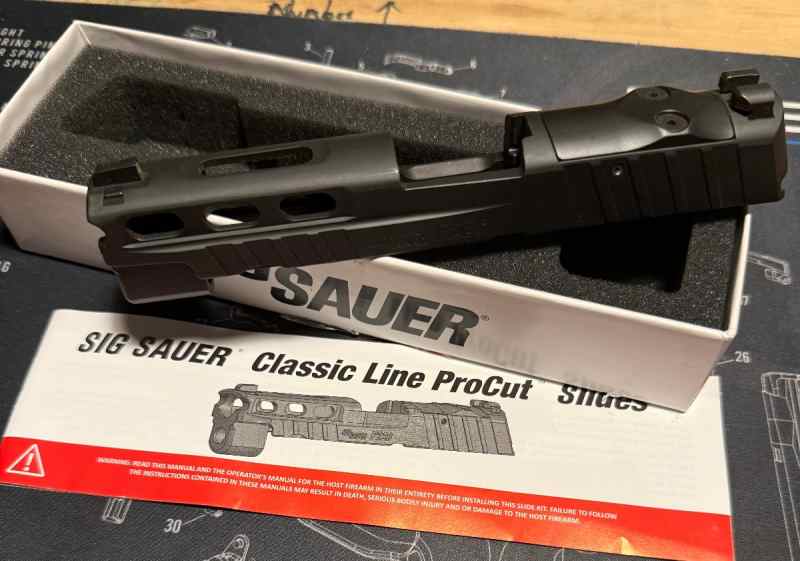 Sig P226 Optics ready Pro Cut slide