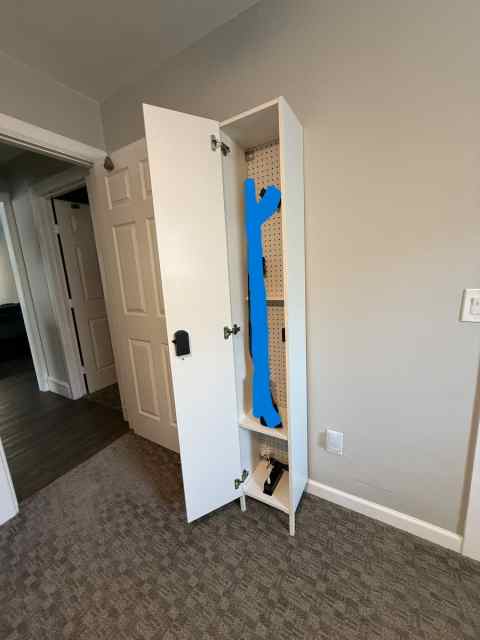 Concealment Cabinet from IKEA Nysjon Tall Cabinet