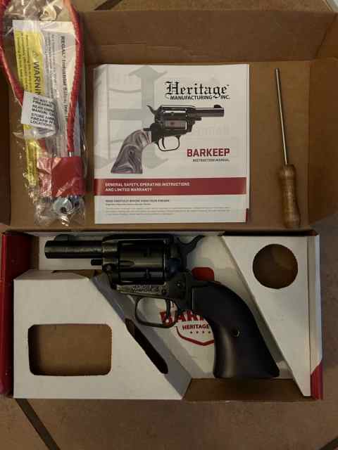 Heritage Rough Rider Barkeep 22LR (NIB)