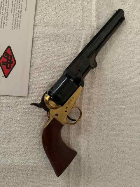 Pitta Italy 44Cal 1858 Revolver Replica NIB