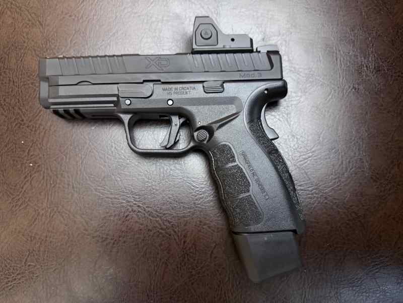 SPRINGFIELD XD 9 MM RED DOT MAG EXTENSION