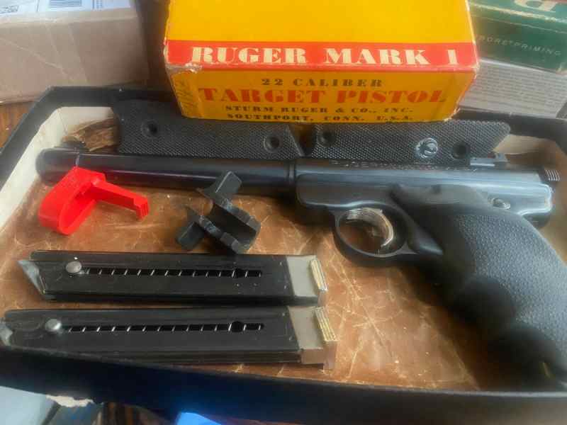 Ruger Mark I Target Pistol 22 LR 6.5" 