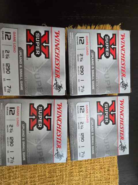 Winchester super x upland loads 12g