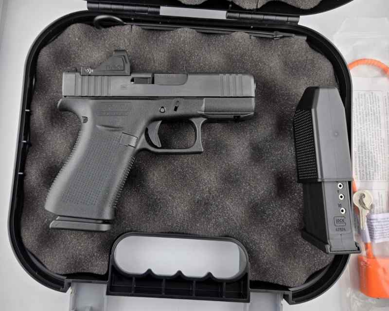 Glock G43x MOS 9mm Subcompact Pistol w/Green Dot🌟