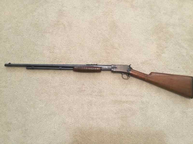 Winchester Model 62-A chambered for 22 s, l, &amp; lr