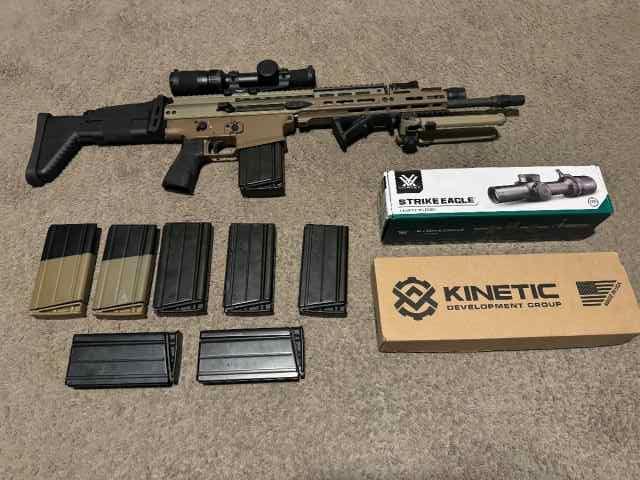 Upgraded SCAR 17S with Extras 