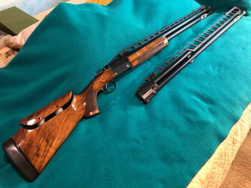 Blaser F3 Super Trap Combo 12 ga. O/U + sngl. bbl.