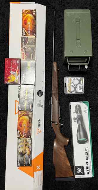 UPDATED: TIKKA FOREST RIFLE; VORTEX STRIKE EAGLE