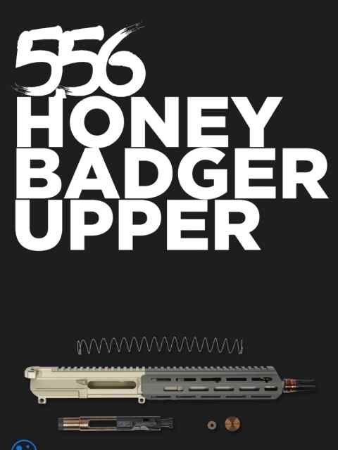 WTB/WTT Honey Badger 556 upper have HK MR556