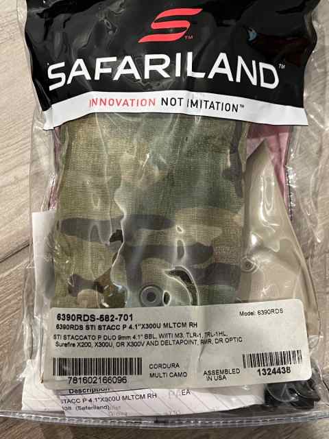 Safariland 6390RDS Multicam Staccato 2011 QLS 