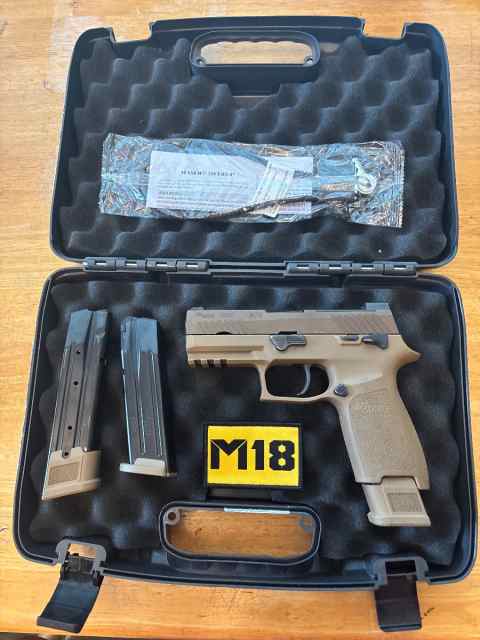Sig p320 m18 9mm