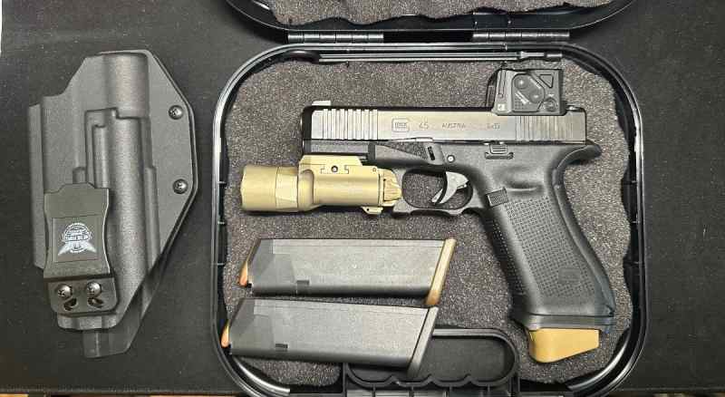 WTT Glock 45 COA X300U | Safarliand 6354 RDSO 