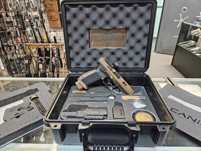 Canik TTI Combat w/ Mecanik MO3 Competion Red Dot
