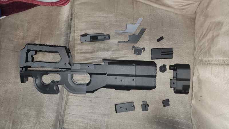 3dp90 parts kit and all printed parts PA612-CF15