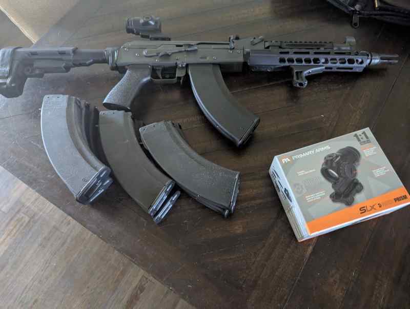 AK-47: Rifle Dynamics Garand thumb edition pistol 