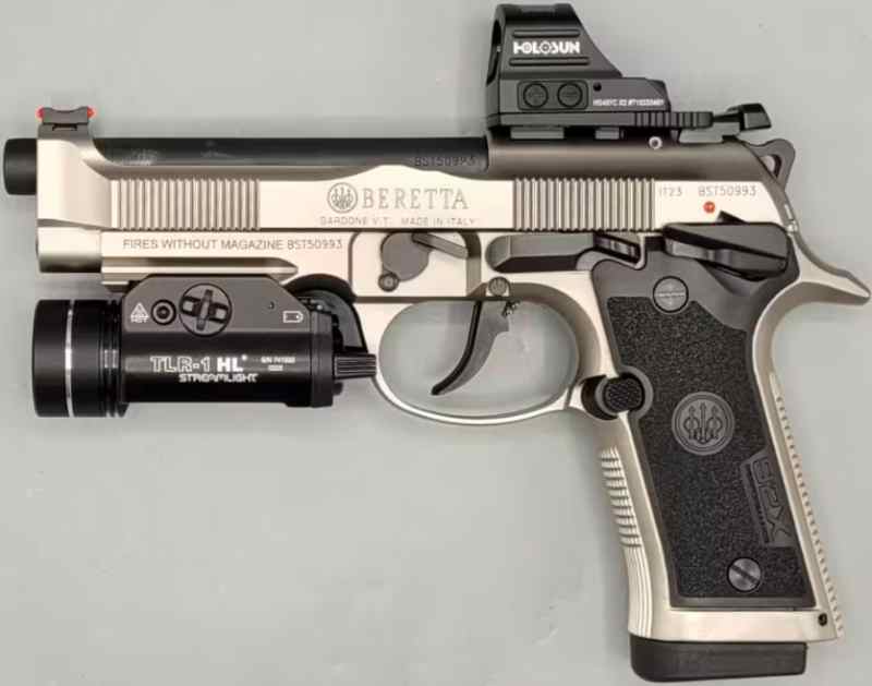 Beretta 92X Performance 9mm Holosun X2 TLR-H1 15+1