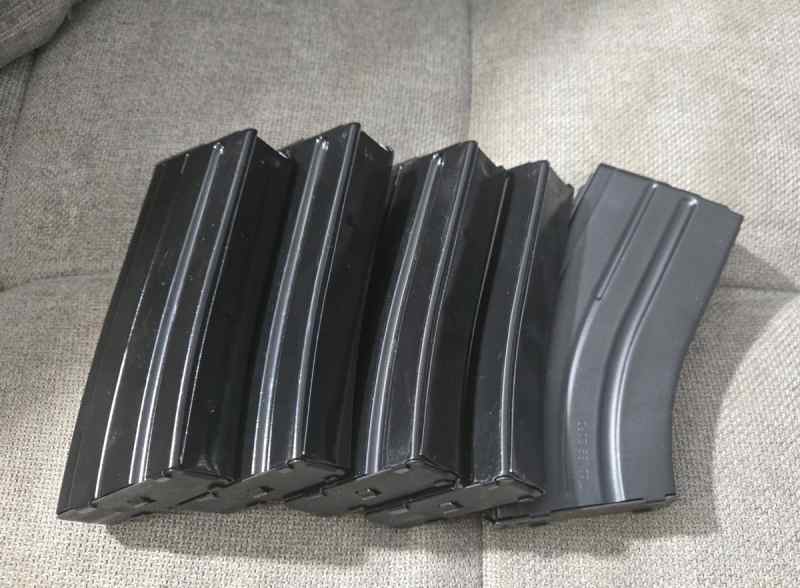 AR style 7.62x39 magazines