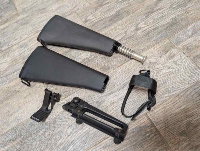 A2 Stocks, Carry Handle, and Gray Ops ARCA Stop